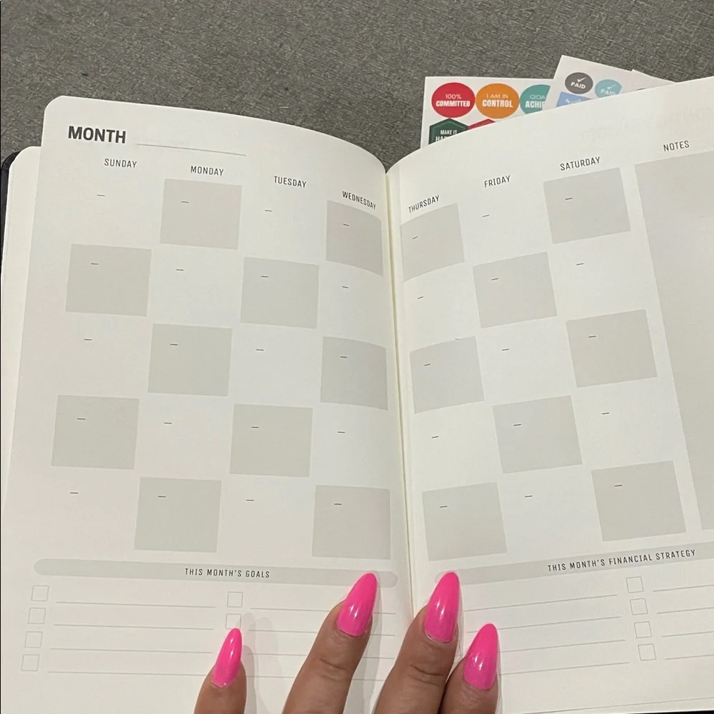 Productivity Store Black Budget Planner